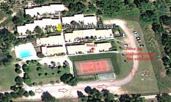 Mazet De Vacances Dans Le Domaine De L'Espai Saint-Martin-de-Brômes Buitenkant foto